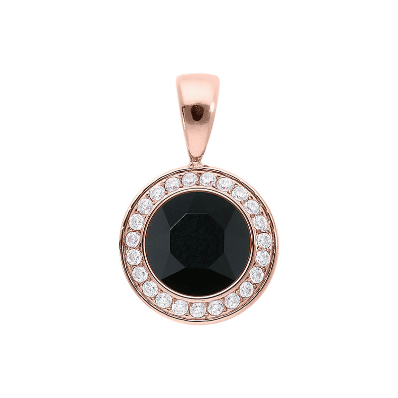 Tondo Deluxe pendant 13 mm - Rose Gold