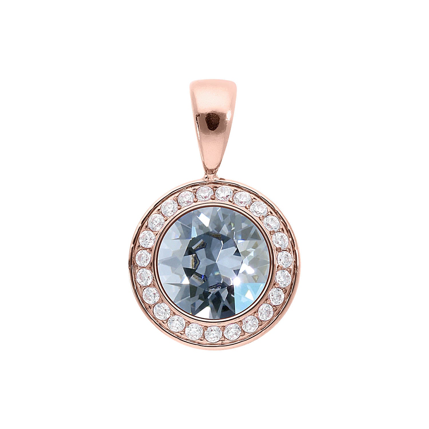 Tondo Deluxe pendant 13 mm - Rose Gold