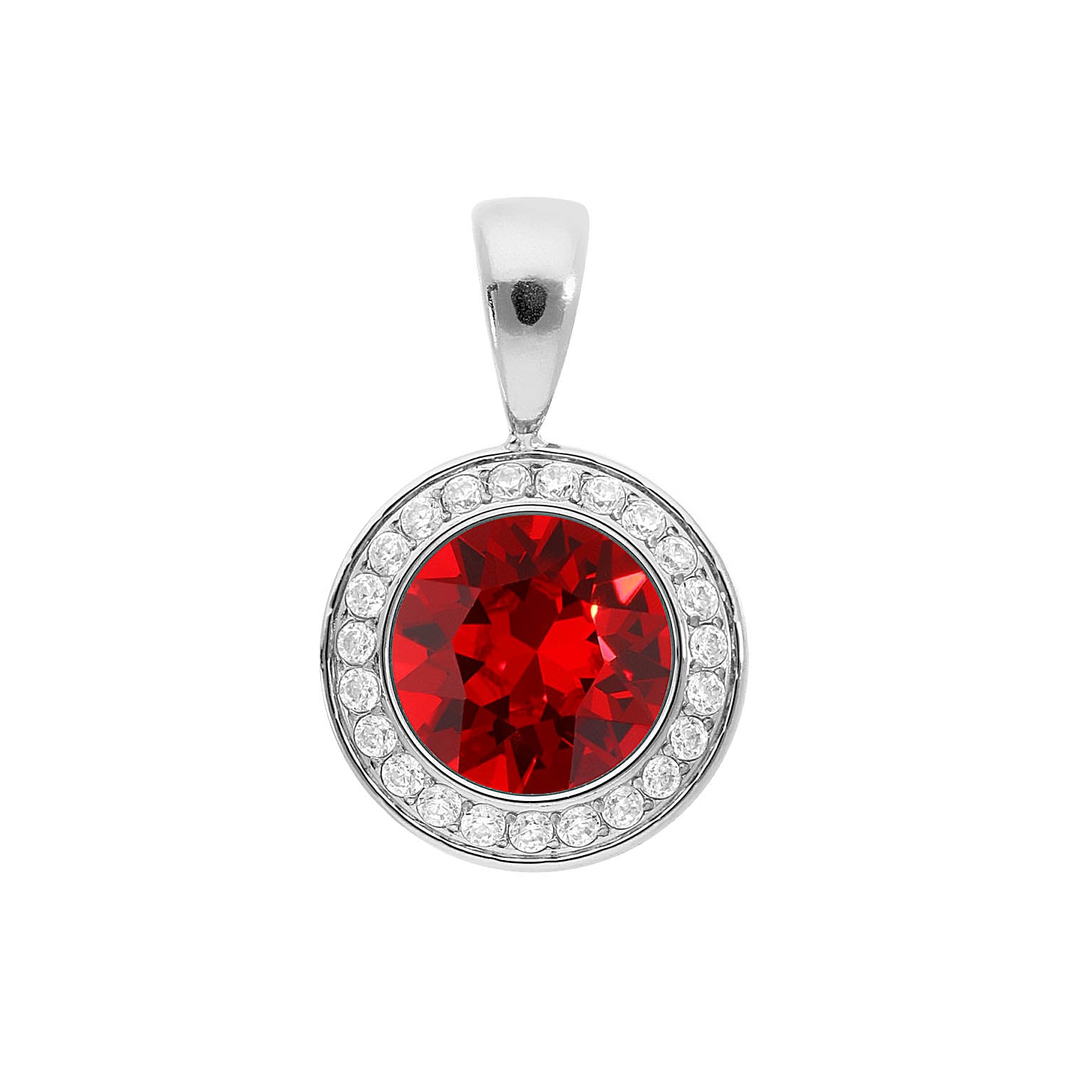 Tondo Deluxe pendant 13 mm - Silver