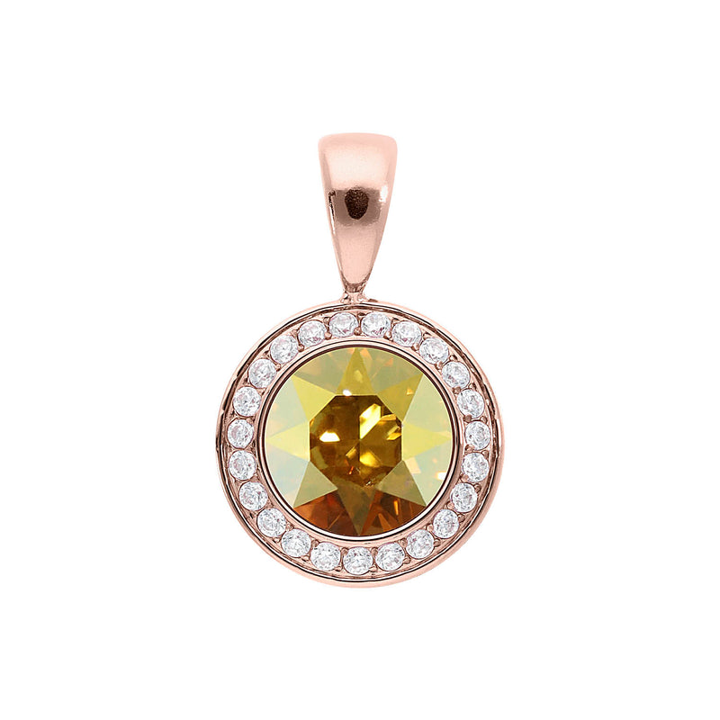 Tondo Deluxe pendant 13 mm - Rose Gold