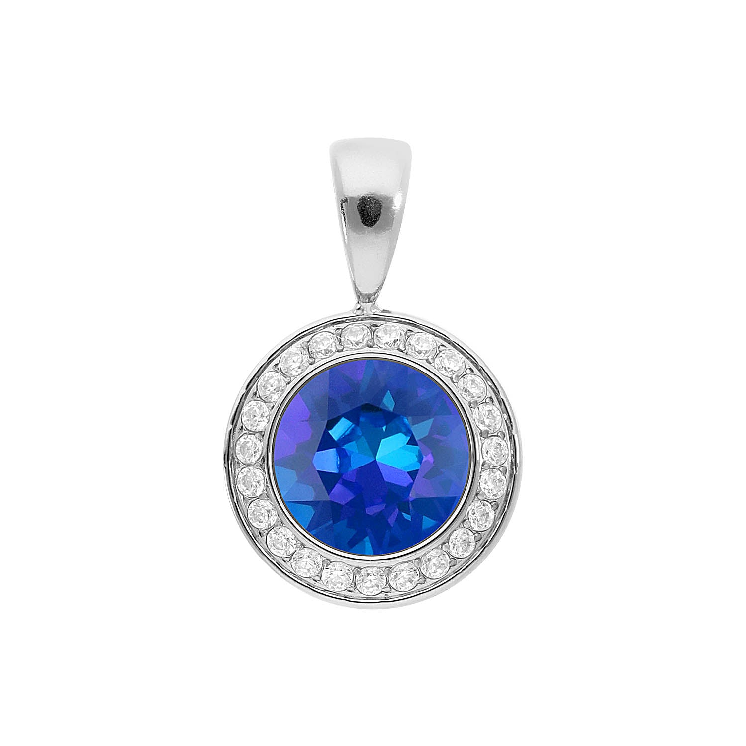 Tondo Deluxe pendant 13 mm - Silver