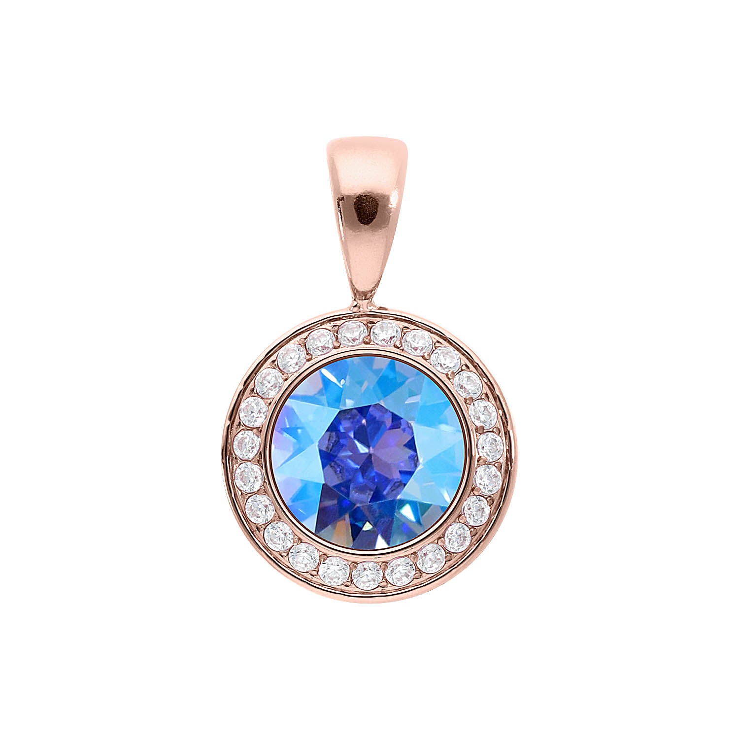 Tondo Deluxe pendant 13 mm - Rose Gold