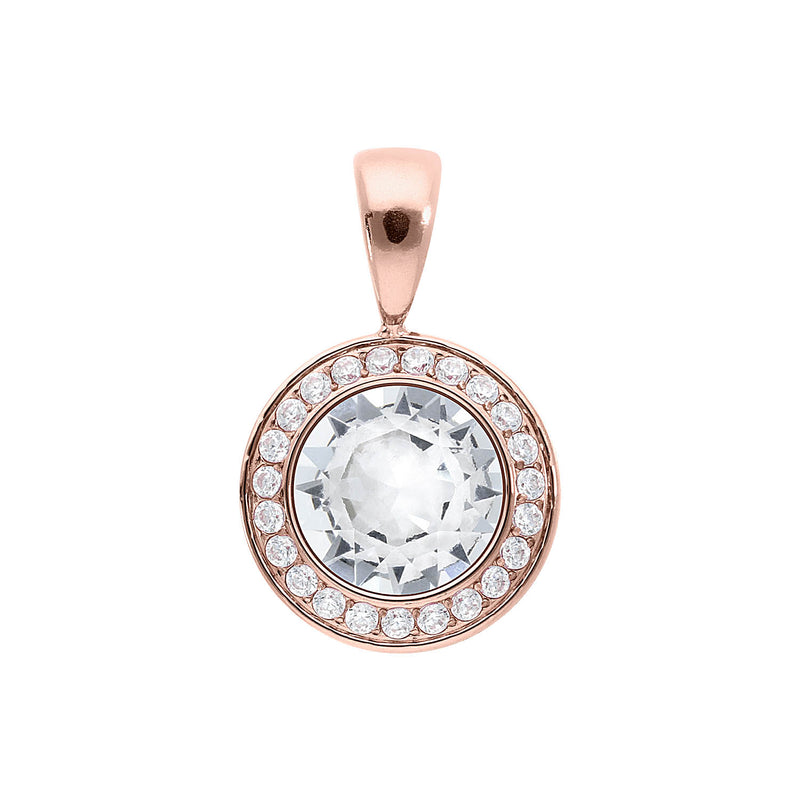 Tondo Deluxe pendant 13 mm - Rose Gold