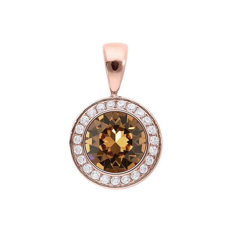 Tondo Deluxe pendant 13 mm - Rose Gold