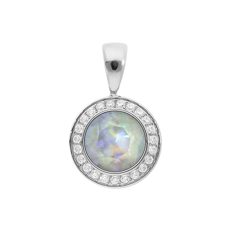 Tondo Deluxe pendant 13 mm - Silver