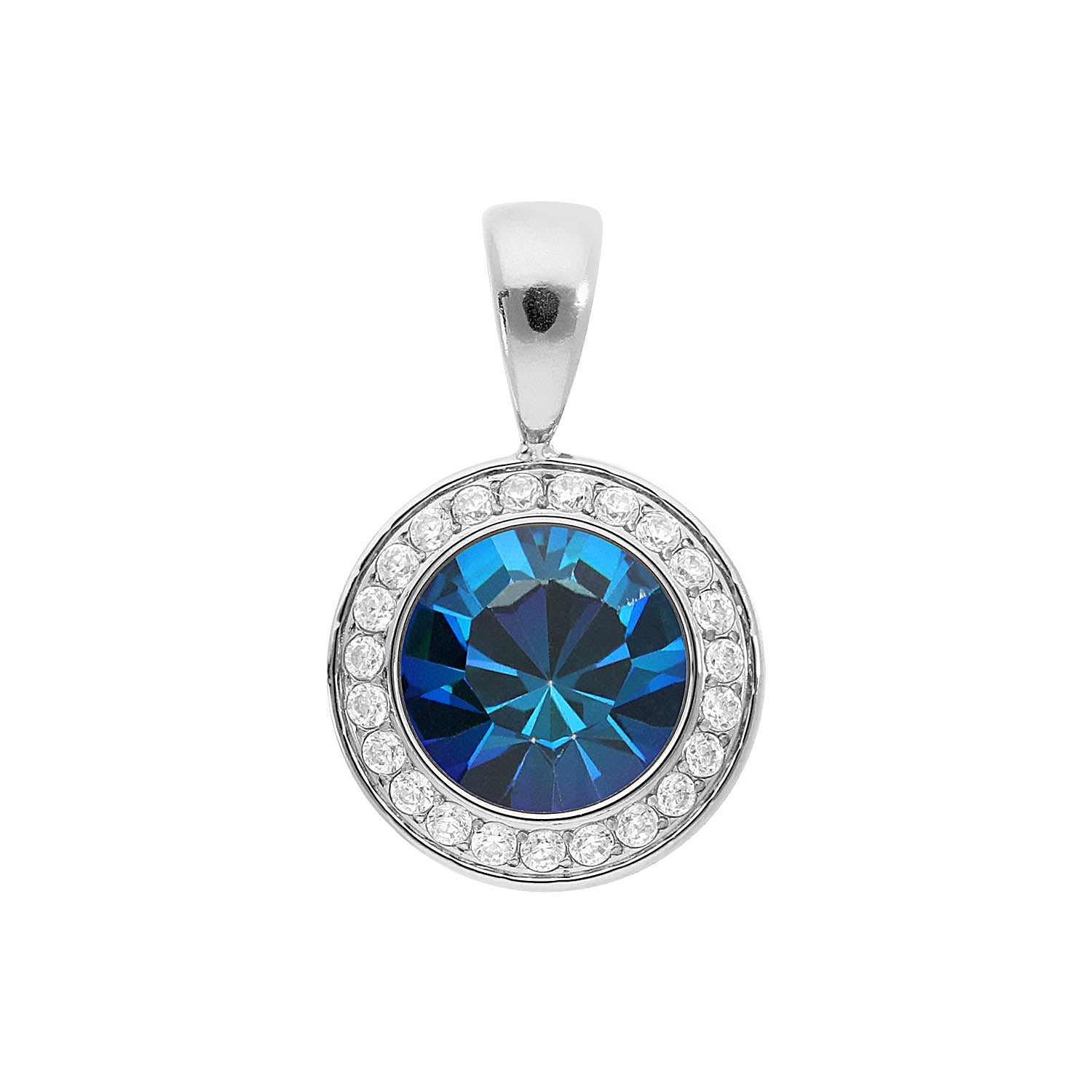 Tondo Deluxe pendant 13 mm - Silver