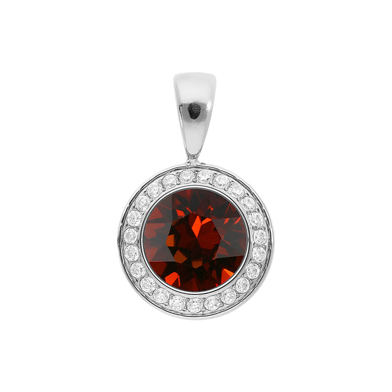 Tondo Deluxe pendant 13 mm - Silver