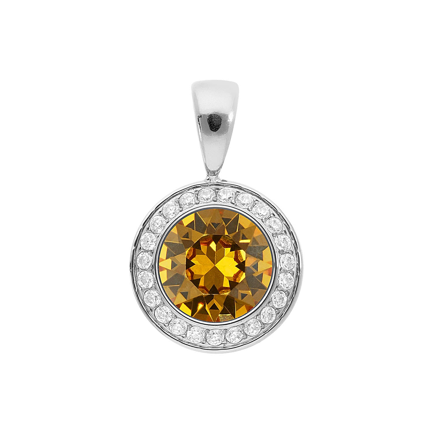 Tondo Deluxe pendant 13 mm - Silver