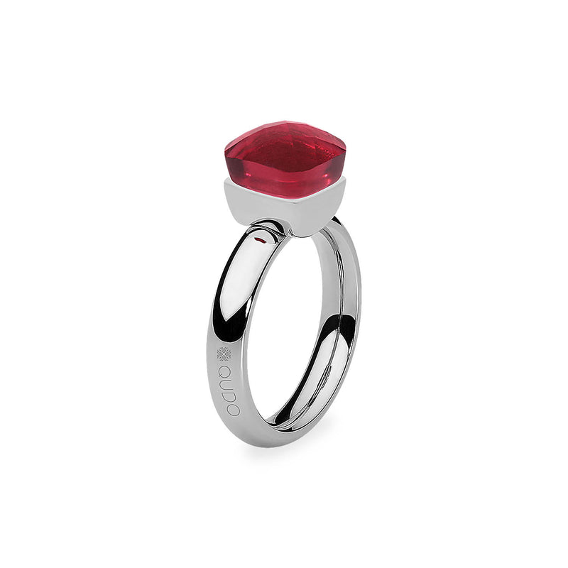 Firenze Ring - Shades of Red & Purple - Silber