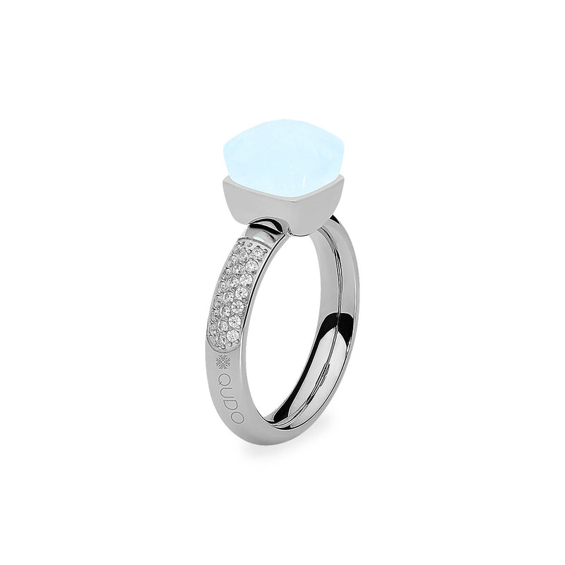 Firenze Deluxe Ring - Shades of Blue - Silver