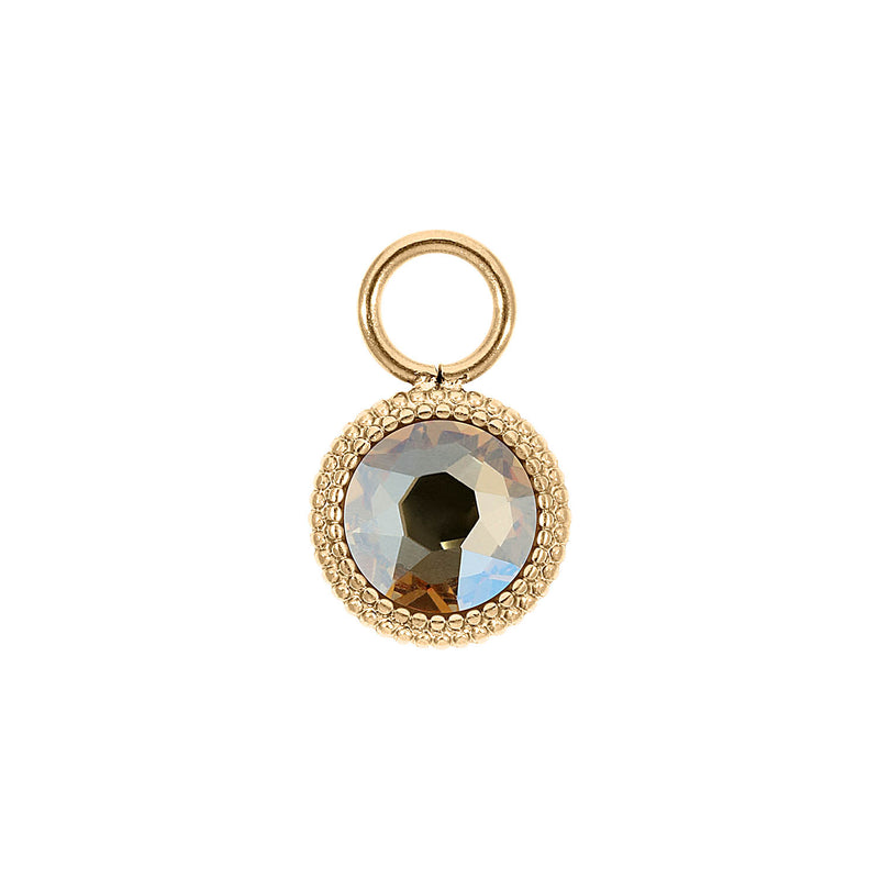 Fabero Flat Charm 10 mm - Gold