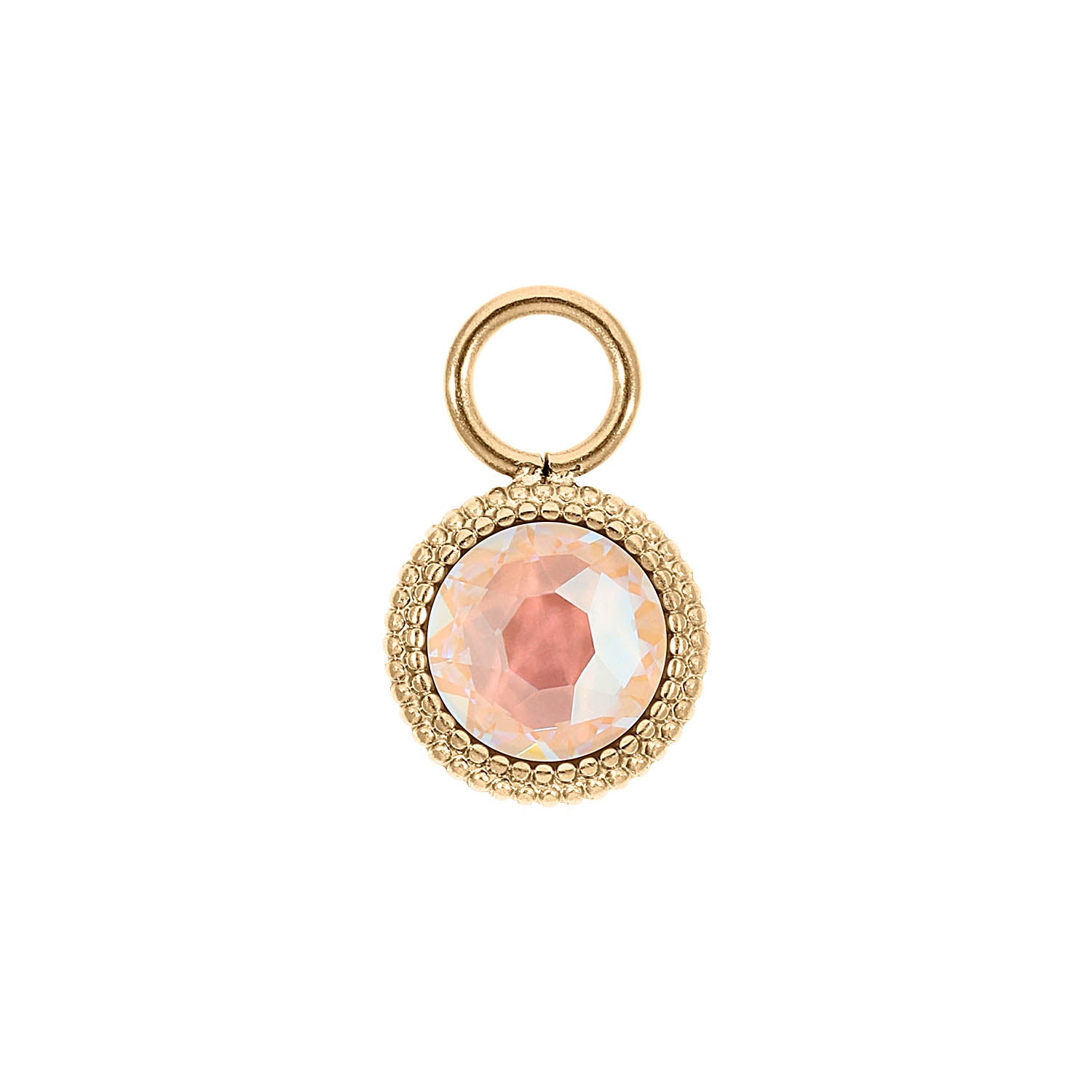 Fabero Flat Charm 10 mm - Gold