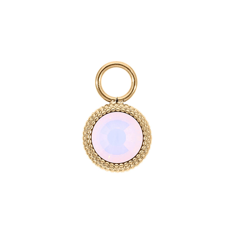 Fabero Flat Charm 10 mm - Gold