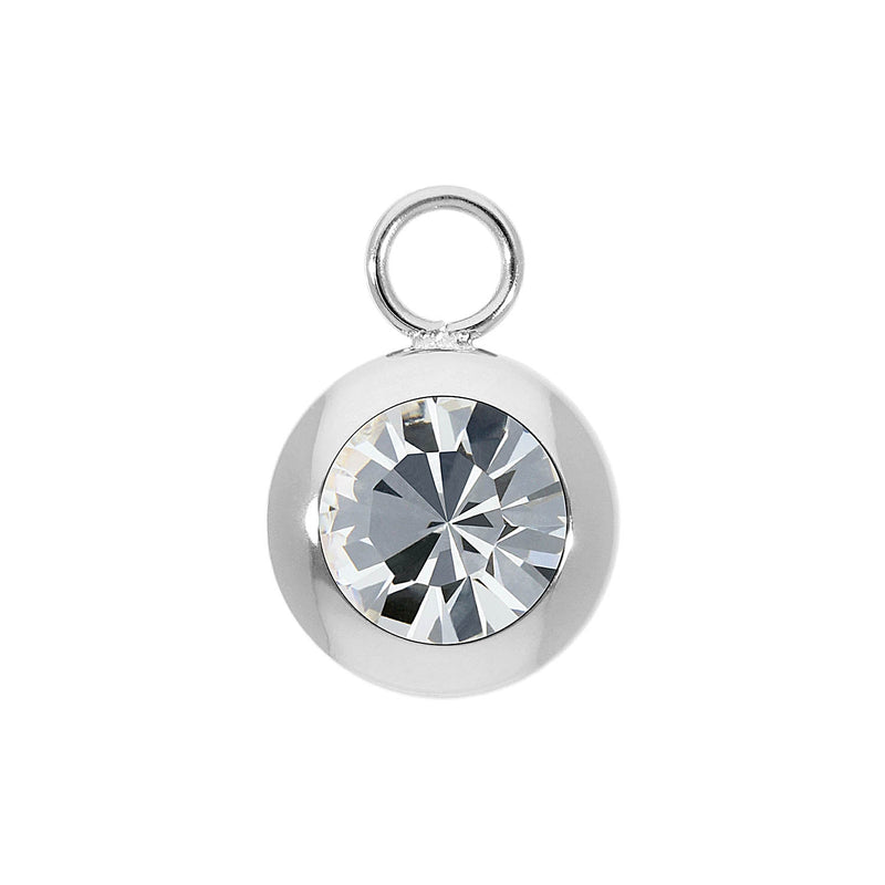 Tondo Charm 13 mm - Silber