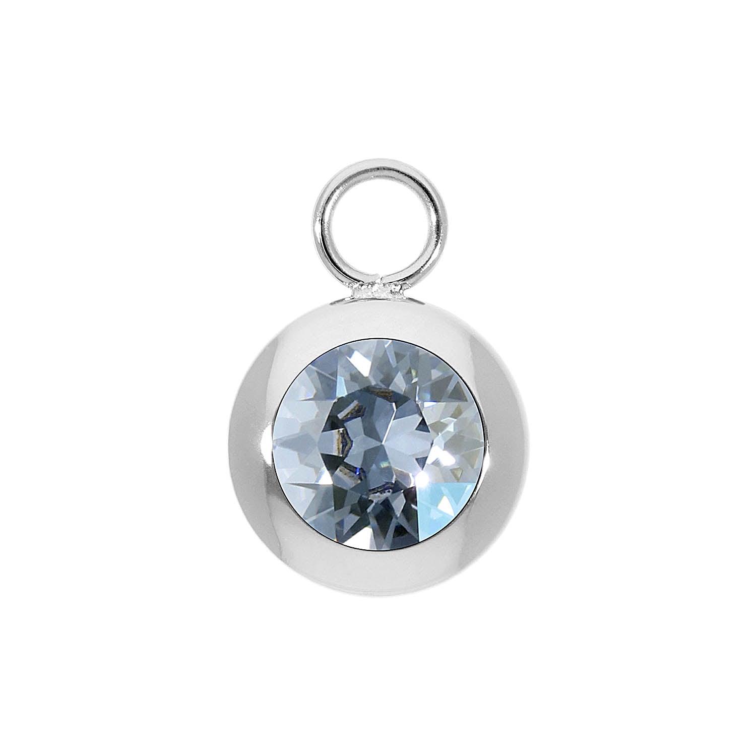 Tondo Charm 13 mm - Silber