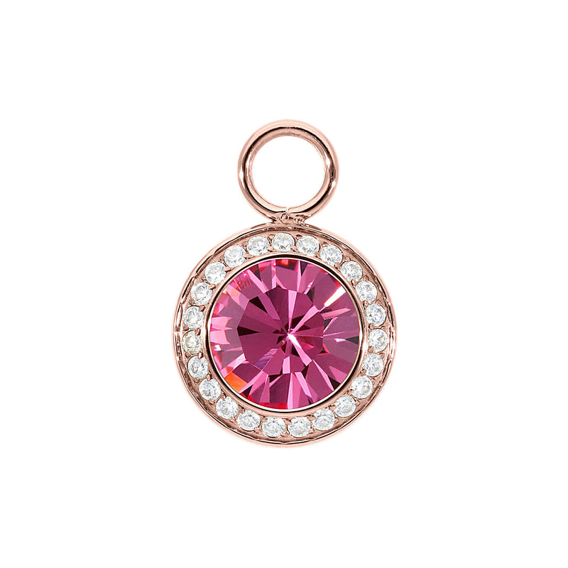 Tondo Deluxe Charm 13 mm - Roségold