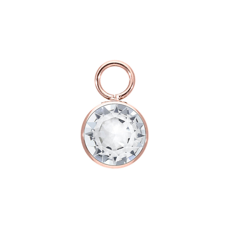 Bottone Charm 10 mm - Rose Gold